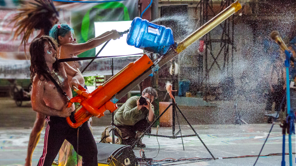 concert à l'Utopik by LUCIO CASSERATI